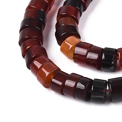 Dyed Natural Agate Beads Strands G-T144-55A-01-1