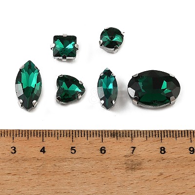 Glass Rhinestone Sew on Rhinestone RB-CBA33FD-01P-02-1