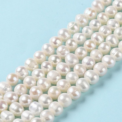 Natural Cultured Freshwater Pearl Beads Strands PEAR-E018-13-1