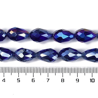 Transparent Electroplate Glass Beads Strands LS-EGLA-N013-T4mm-B07-1