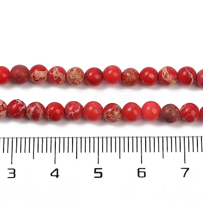 Dyed Natural Regalite/Imperial Jasper/Sea Sediment Jasper Beads Strands G-B124-C04-16-1