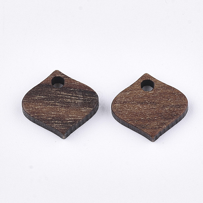 Walnut Wood Charms X-WOOD-S054-40-1