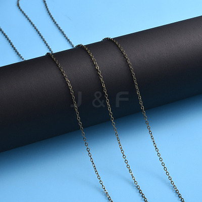 3.28 Feet Brass Cable Chains X-CHC-T008-06C-AB-1