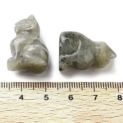 Natural Labradorite Carved Figurines DJEW-L023-B12-1