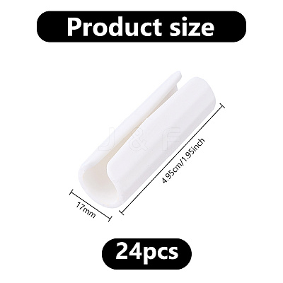 24Pcs ABS Plastic Mattress Sheet Fixing Clip FIND-DC0008-68-1
