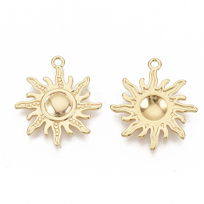 Brass Pendants X-KK-T051-37G-NF-1