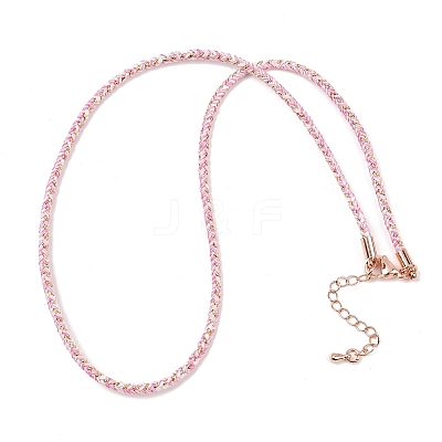 2.5MM Round Nylon Cotton Cord Necklace Making NJEW-C106-01RG-07-1