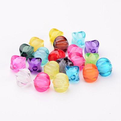 Transparent Acrylic Beads X-TACR-S111-8mm-M-1