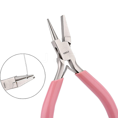 45# Carbon Steel Round Concave Pliers PT-BC0001-61-1