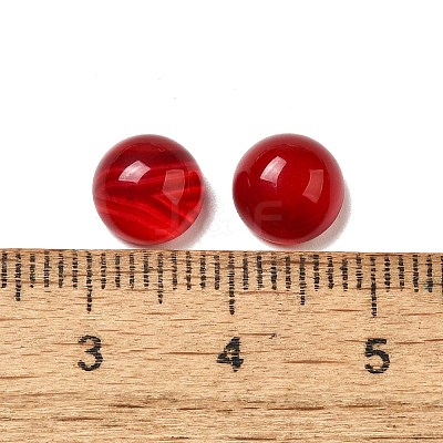 Natural Banded Agate Cabochons G-E492-H-31-1
