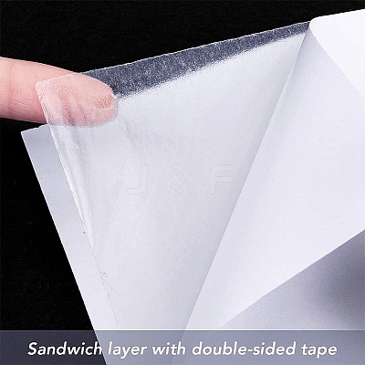 Double Sided Tape Adhesive Paper DIY-WH0183-24B-1