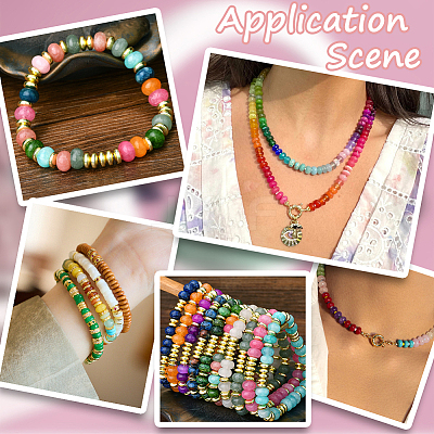 1 Strand Natural Agate Beads Strands G-PA0002-19-1