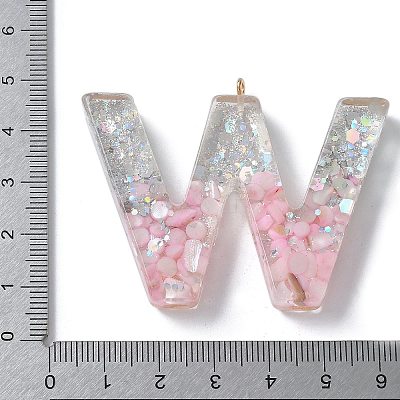 Resin Pendants RESI-B029-01P-W-1