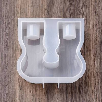 DIY Silicone Candle Holder Molds DIY-K073-41A-1