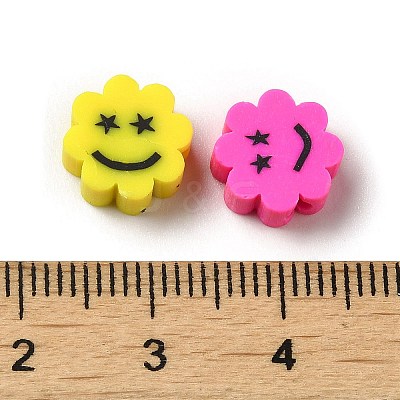 Handmade Polymer Clay Beads CLAY-Z001-08-1