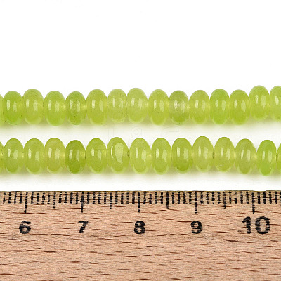Dyed Natural White Jade Beads Strands X-G-T139-59A-12-1