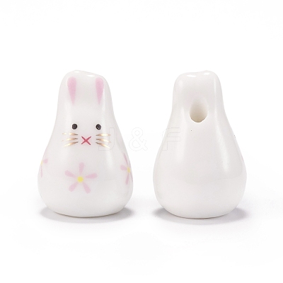 Handmade Porcelain Beads PORC-D018-03A-1