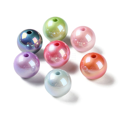 UV Plating Acrylic Beads X-MACR-D029-22B-1