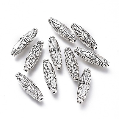 Tibetan Style Alloy Beads TIBEB-L004-085AS-1