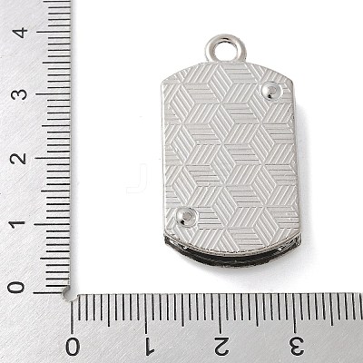 Alloy Rhinestone Pendants PALLOY-D290-24P-03-1