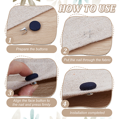 Cotton Cap Top Buttons BUTT-BC0001-13B-1