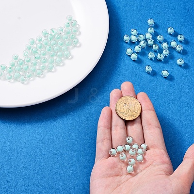 Transparent Acrylic Beads TACR-S135-002B-1