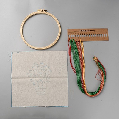 DIY Embroidery Kits DIY-WH20001-08B-1