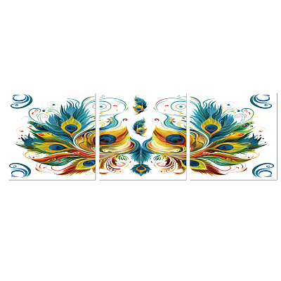 3 Sheets 3 Styles PVC Waterproof Decorative Stickers DIY-WH0404-117-1