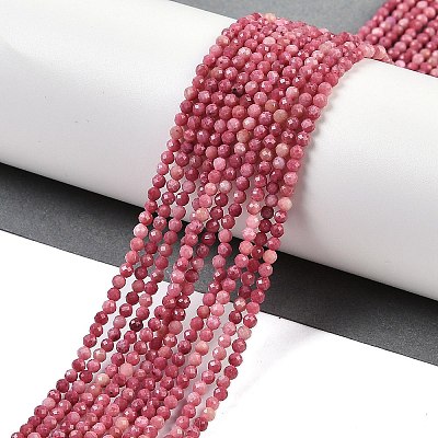 Natural Rhodonite Beads Strands X-G-P553-G06-01-1