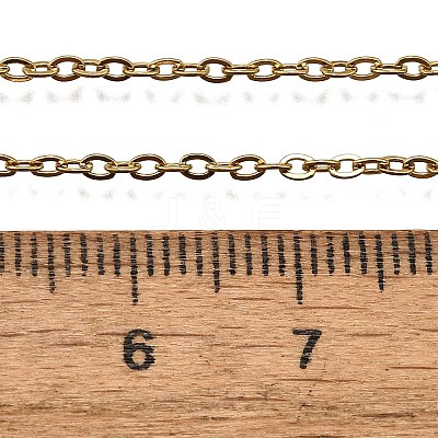 304 Stainless Steel Cable Chains Necklaces X-NJEW-F226-04G-04-1