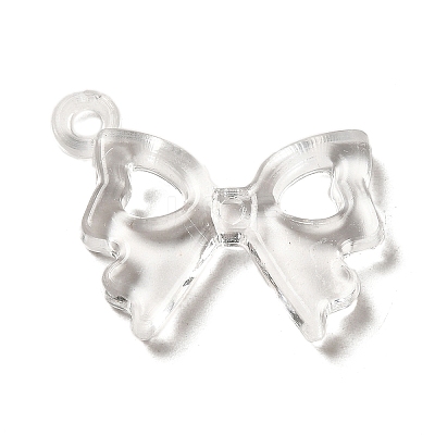 Transparent Acrylic Pendants TACR-G048-41-1
