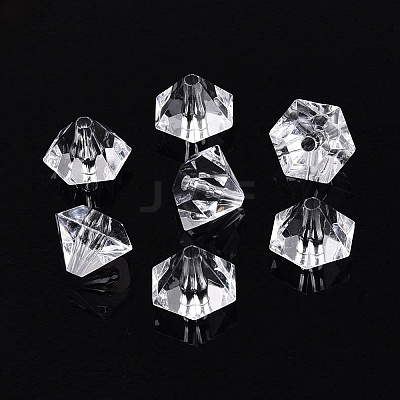 Transparent Acrylic Beads X-TACR-ZX019-14-1