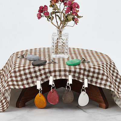14Pcs 7 Styles Marble Tablecloth Weights AJEW-WR0002-54-1