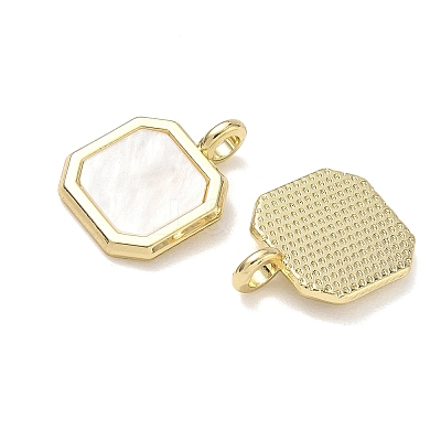 Alloy Acrylic Pendants AL-CBA4262-03G-03-1