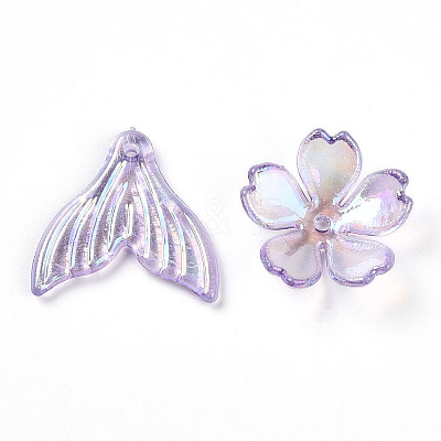 Transparent Acrylic Beads OACR-N137-73A-1