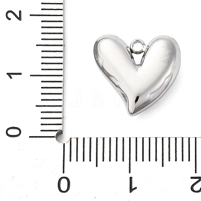 304 Stainless Steel Rhinestone Pendants STAS-S163-37P-1