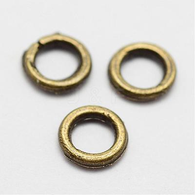 Alloy Soldered Closed Jump Rings PALLOY-P119-03AB-1