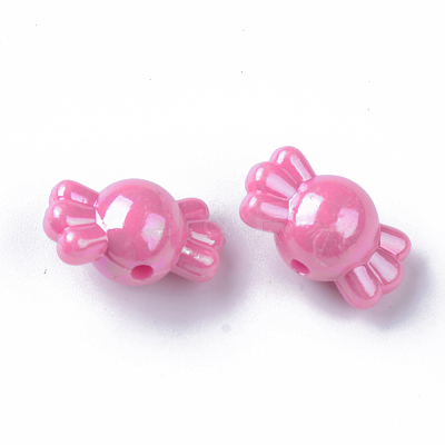Opaque Acrylic Beads X-MACR-Q239-009-1