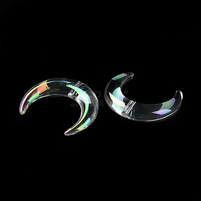 Transparent Acrylic Beads OACR-B019-02A-1