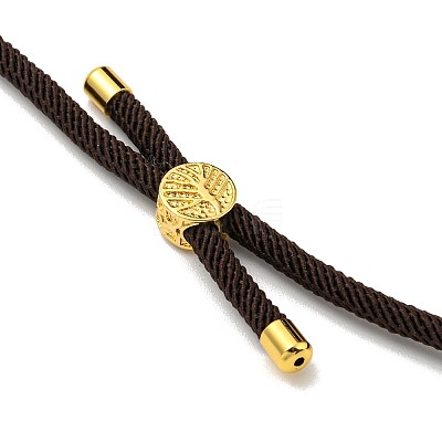 Nylon Cords Bracelet Makings Fit for Connector Charms AJEW-P116-01G-15-1