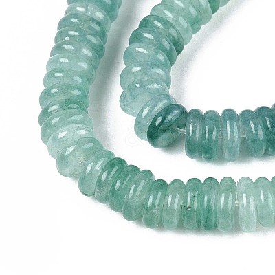 Dyed Natural White Jade Beads Strands G-T142-6mm-05E-1