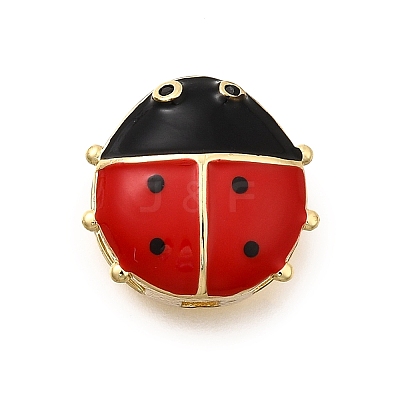 Brass Enamel Watch Band Charms KK-Z125-16A-G-1