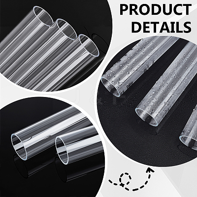 Acrylic Round Tube DIY-WH0899-672C-1
