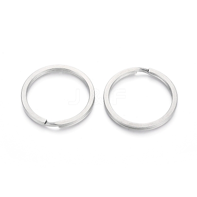 Tarnish Resistant 304 Stainless Steel Split Key Rings STAS-I123-23E-1