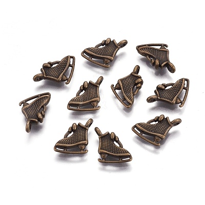 Tibetan Style Alloy Sport Pendants TIBEP-A100859-AB-LF-1
