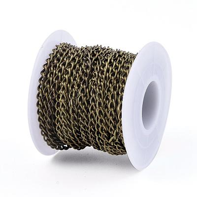 Iron Twisted Chains Curb Chains X-CHS003Y-AB-1