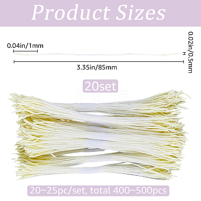 Rope with Plaster Artificial Fzlower Core for Hairpin Accessories DIY-WH20010-10B-1