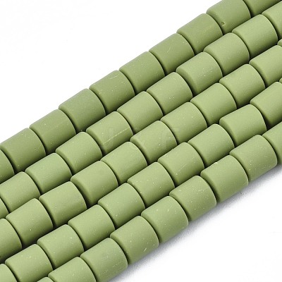 Handmade Polymer Clay Beads Strands CLAY-ZX006-01-104-1