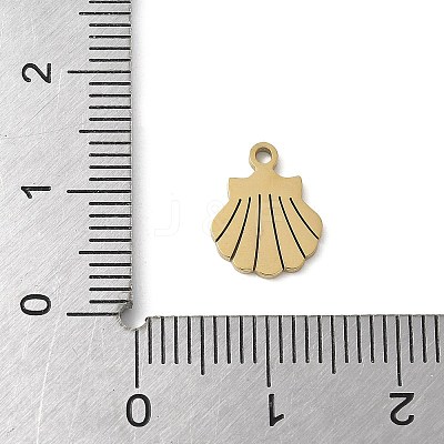 304 Stainless Steel Charms STAS-E501-03G-1
