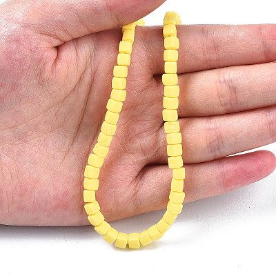 Handmade Polymer Clay Beads Strands X-CLAY-N008-061-07-1